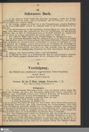 IX. Schwarzes Buch