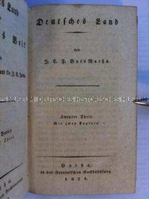 Deutsches Land und Deutsches Volk, Bd. 1,2
