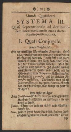 Mundi Quasificati Systema III.