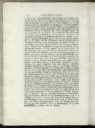 Correzioni.