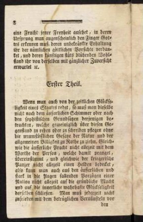 8-18, Erster Theil.