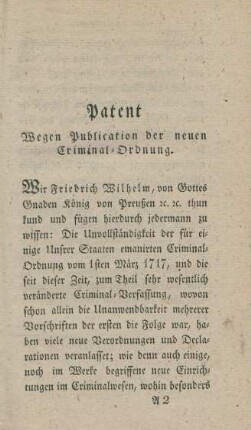 Patent Wegen Publication ...