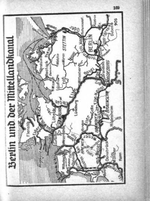 Karte: Berlin und der Mittellandkanal