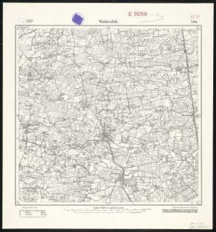 Meßtischblatt 2364 : Wadersloh, 1927 : Wadersloh. - Aufn. 1895, einz. Nachtr. 1927. - 1:25000. - [Berlin]: Reichsamt für Landesaufnahme, 1927. - 1 Kt.