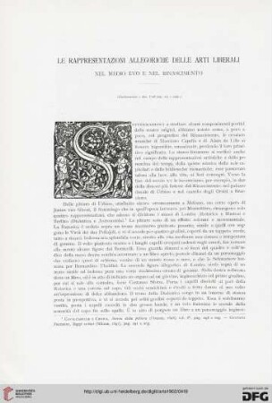 5: Le rappresentazioni allegoriche delle arti liberali nel medio evo e nel rinascimento, [4]