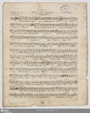 Choro I.mo Basso