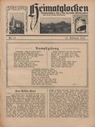 14.1917: Heimatglocken
