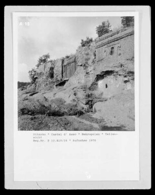 Castel d'Asso Etruskische Nekropole
