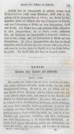 721-732 Studien über Schiller als Historiker : zweiter Artikel