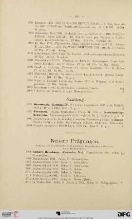Nachtrag (Nr.2901-2904)