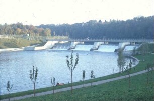 Stauwehr Rheinau/Hochrhein (CH)
