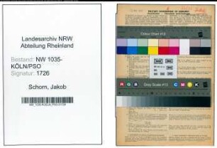 Entnazifizierung Jakob Schorn , geb. 19.11.1902 (Polizist)