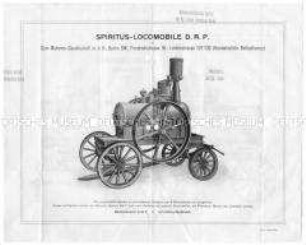 Spiritus-Locomobile D.R.P.