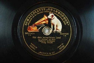 Hat dein heimatliches Land : aus "Traviata" / von Verdi