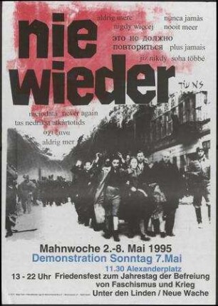 Nie wieder!