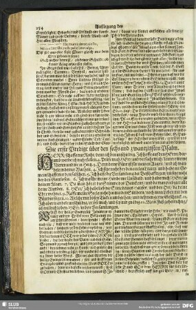 Auslegung des sechs und zwantzigsten Psalms