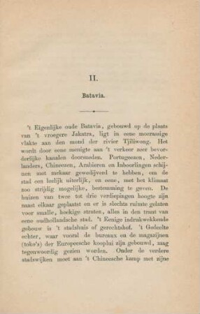 II. Batavia