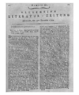 1789: Allgemeine Literatur-Zeitung