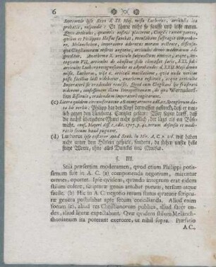 §. III. [Qva in re stili moderatio conspicua?]