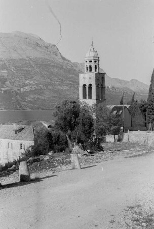 Kirchturm : Kirchturm in Korcula.