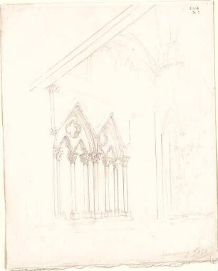 Neureuther, Gottfried von; Naumburg / Saale; Dom - Perspektive