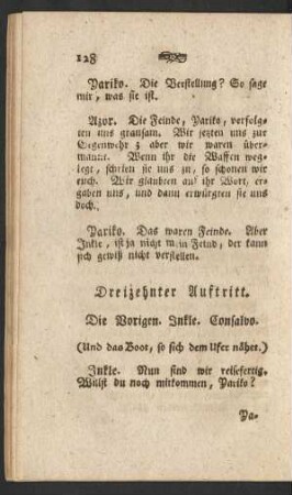 Dreizehnter Auftritt