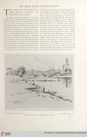 The annual exhibition of the Royal Society of Painter-Etchers