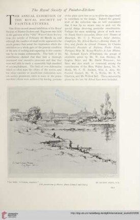 The annual exhibition of the Royal Society of Painter-Etchers