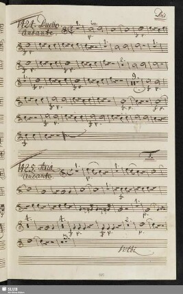 1425. Aria: Dolce speme in sen mi desta / Seydelmann, F.