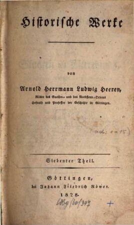 Handbuch der Geschichte der Staaten des Alterthums : mit besonderer Rücksicht auf ihre Verfassungen, ihren Handel und ihre Colonieen