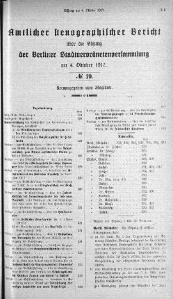 No. 19, 4. Oktober 1917