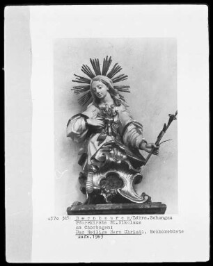 Rokokobüste & Das Heilige Herz Christi