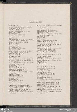 Ortsregister