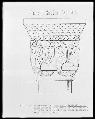 Kapitell einer Langhaussäule von 1133/46