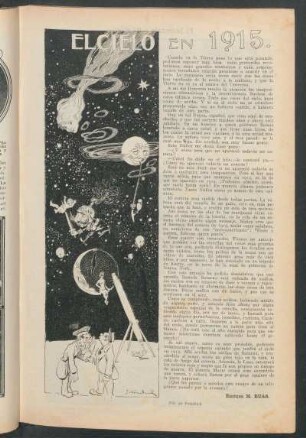 El cielo en 1915