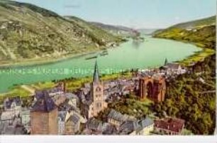 Blick auf Bacharach