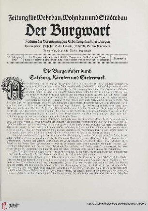 28: Die Burgenfahrt durch Salzburg, Kärnten und Steiermark