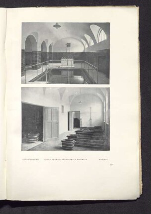 Kaltwasserbad. Rudolf Virchow-Krankenhaus, Badehaus. Sandbad.