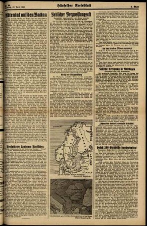 Zweite Ausgabe vom Mittwoch, den 10. April 1940.