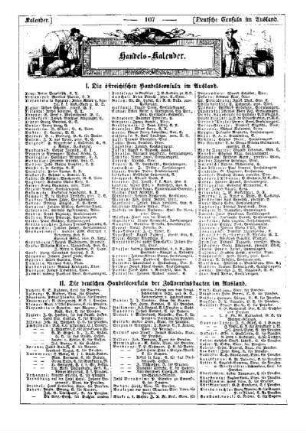 Handels-Kalender