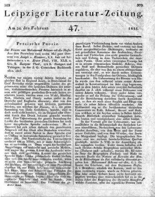 1815-02-24 : 47. Stück