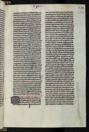 Zierinitiale (Prolog Apokalypse): O(mnes qui pie volunt)