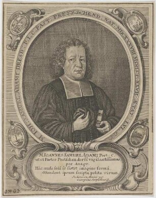 Bildnis des Johann Samuel Adam