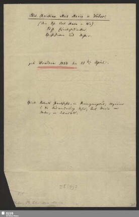 Nr. 163-176m. Weber, Max Maria von
