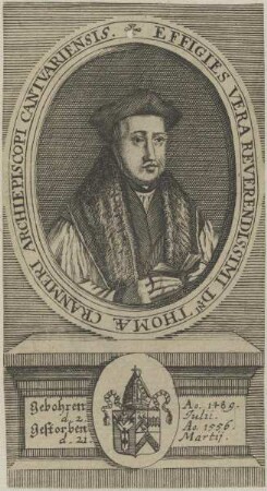 Bildnis des Thomas Cranmerus