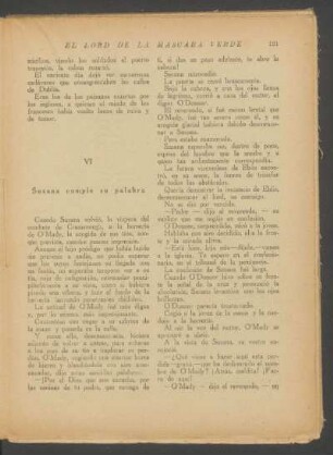 VI - Susana cumple su palabra
