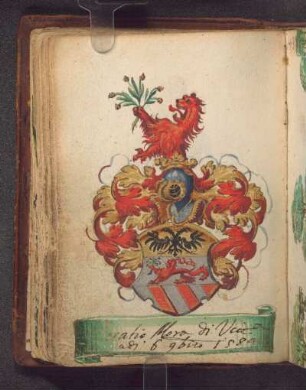 Horatio Moro, 1584-11-06: Us., Sentenz (ital.)