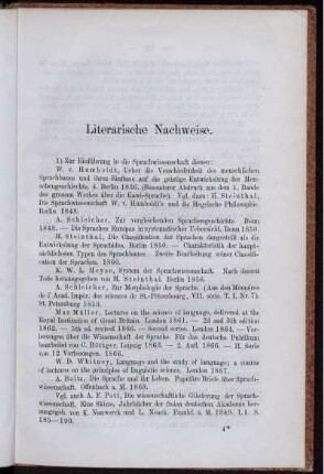 Literarische Nachweise
