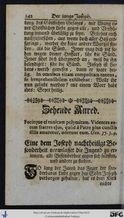 Zehende Anred.