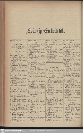 Leipzig-Eutritzsch